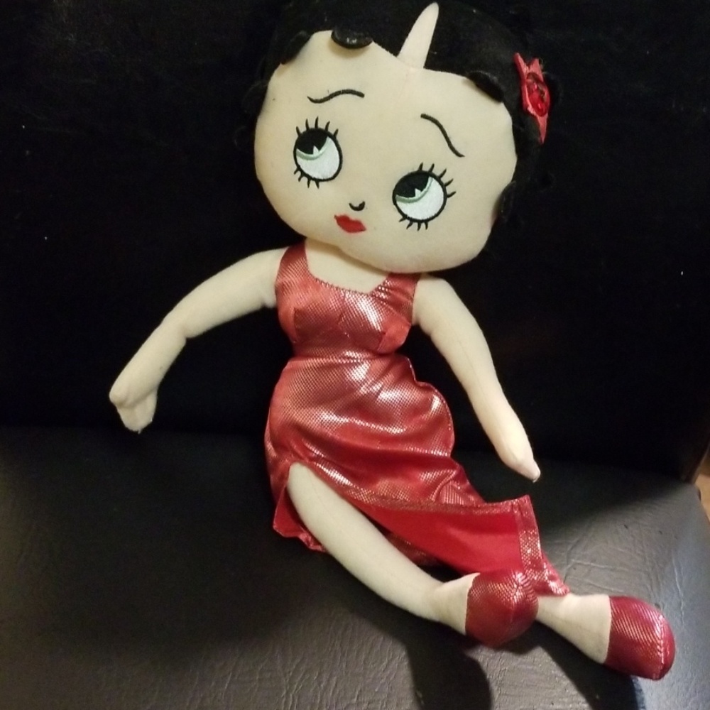 Betty Boop stuffed doll